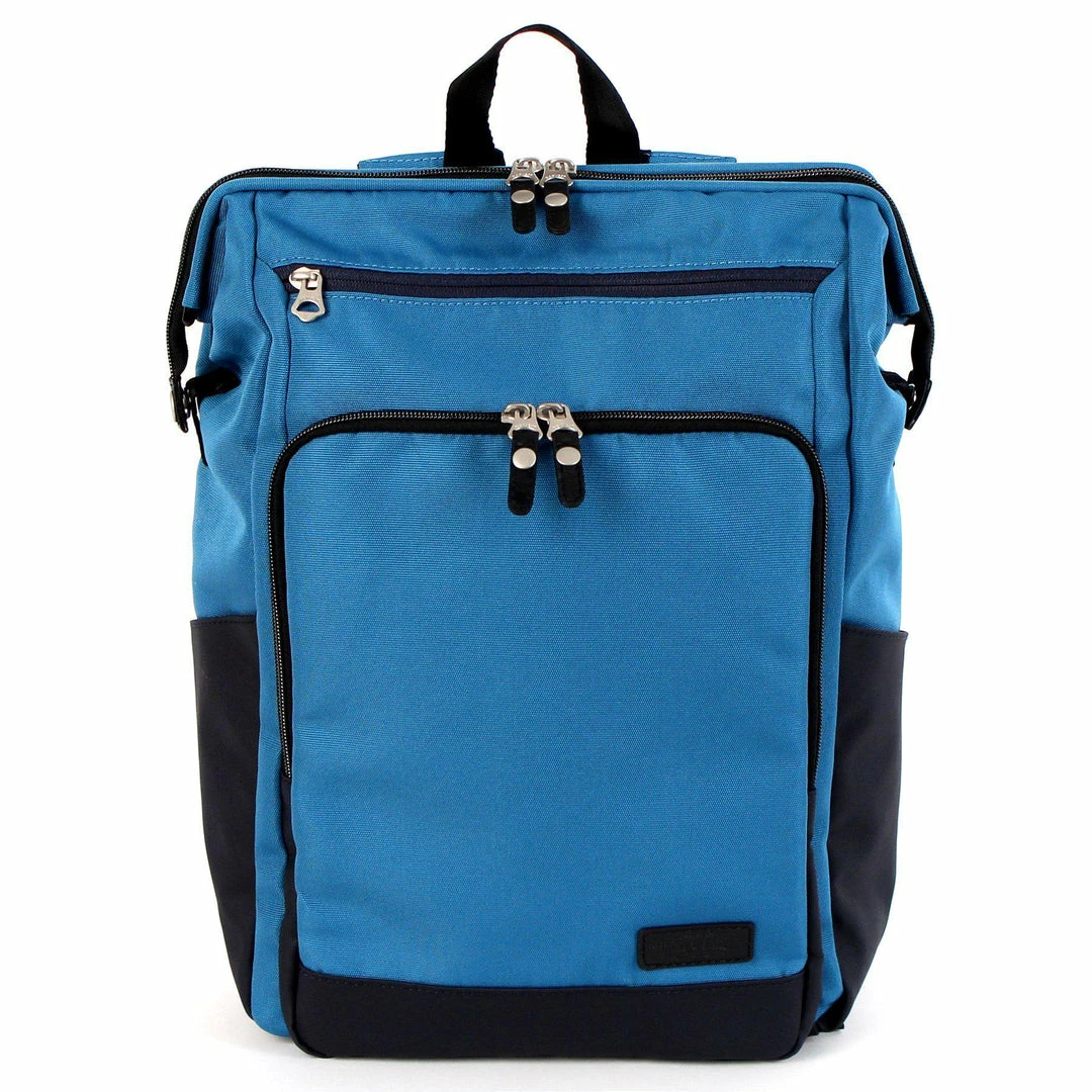 Bags Harvest Label Backpack: Two-Tone Gaba City Backpack 3 Bags Harvest Label Backpack: Two-Tone Gaba City Backpack
