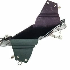 Heather Hambrecht Patent Clutchlette: Aubergine