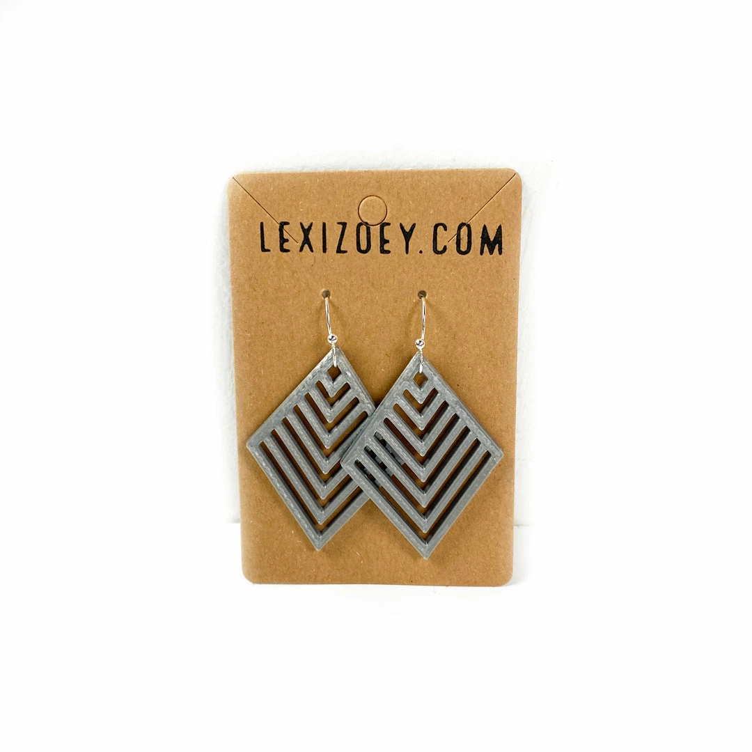 Jewelry LexiZoey Earrings: Carbon Copy 3 Jewelry LexiZoey Earrings: Carbon Copy