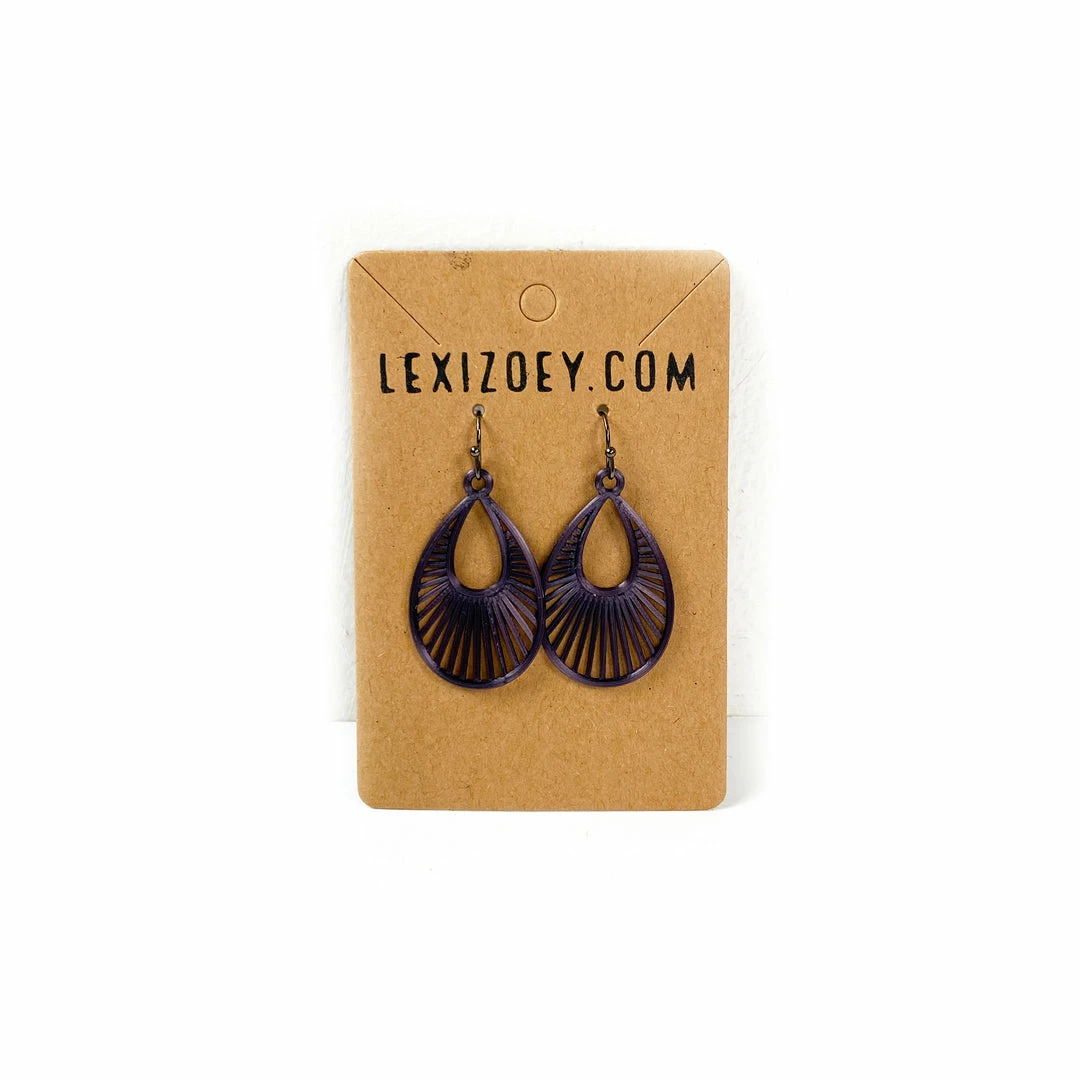 LexiZoey Earrings: Fan Jewelry 3 LexiZoey Earrings: Fan Jewelry