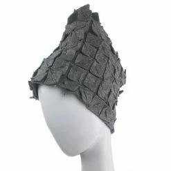 Illu Stration Gray Stocking Hat