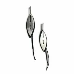 Inteplei Earrings: Leaf Jewelry