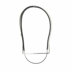 Inteplei Necklace: 2 Pc Graceful Edge In Black & White Jewelry