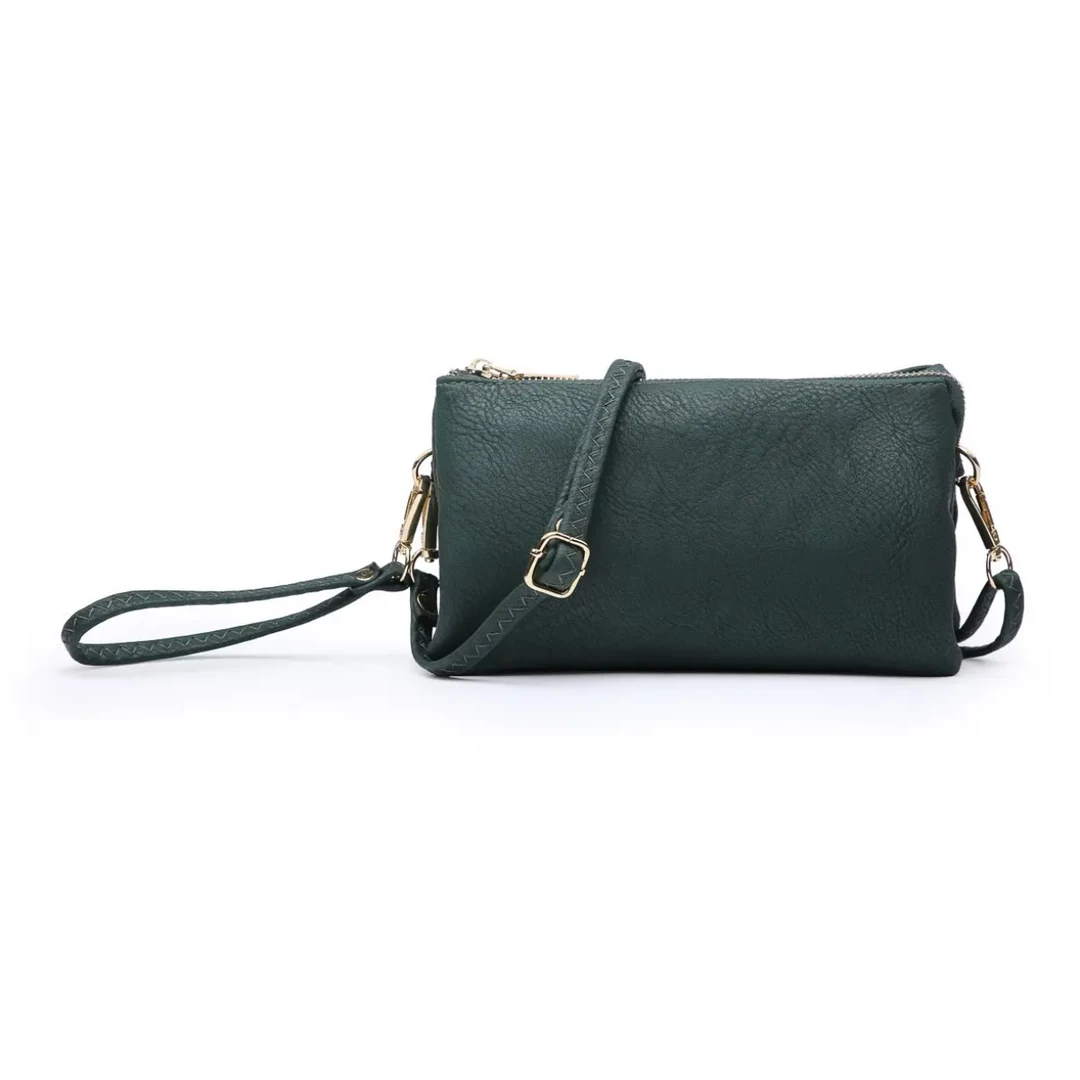 Jen & Co. Bag: Riley 3 Compartment Crossbody/Wristlet 5 Jen & Co. Bag: Riley 3 Compartment Crossbody/Wristlet