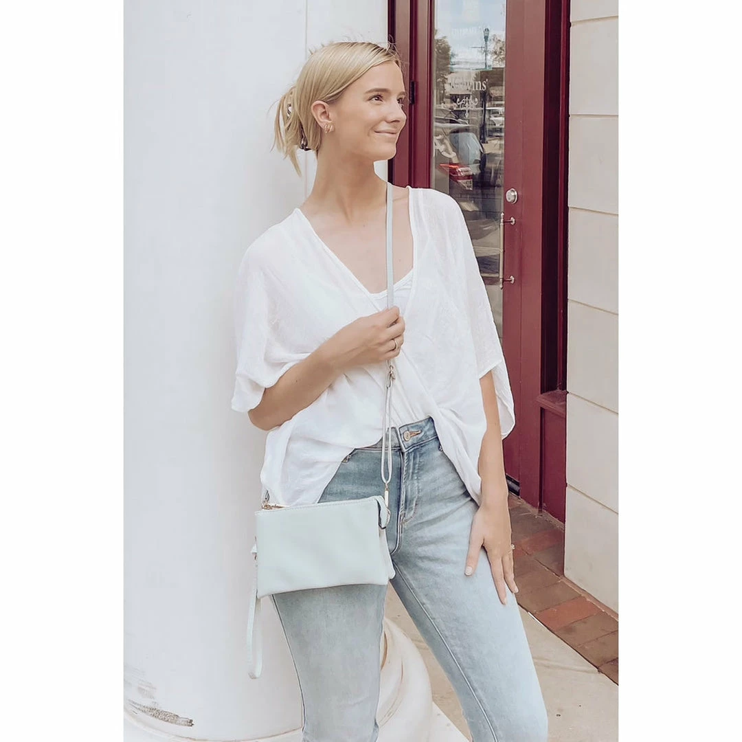 Jen & Co. Bag: Riley 3 Compartment Crossbody/Wristlet 7 Jen & Co. Bag: Riley 3 Compartment Crossbody/Wristlet