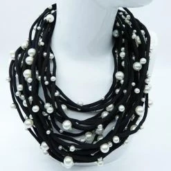 Jianhui London Necklace: 10 Strand Pearl Jewelry