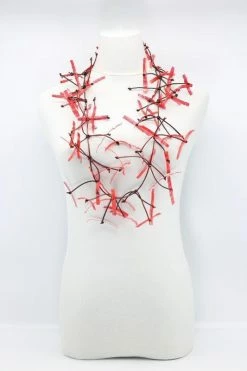 Jianhui London Necklace: Aqua Willow Tree Jewelry