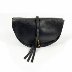 Jo Wire Saddle Crossbody: Espresso Black Bags