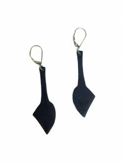 Julie Shaw Spear Earrings: Red/Orange Jewelry