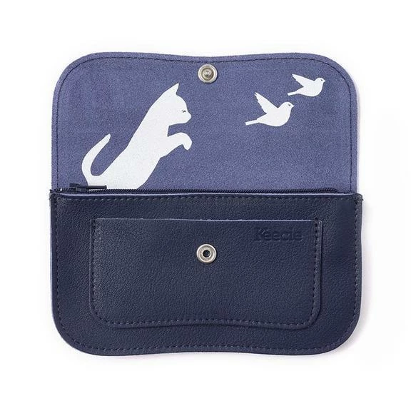 Keecie Wallet: Cat Chase Medium, Ink 3 Keecie Wallet: Cat Chase Medium, Ink