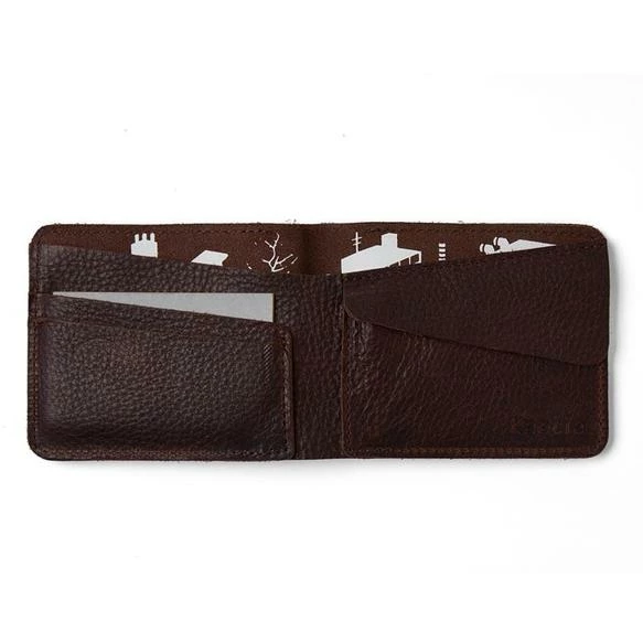 Keecie Wallet: Small Fortune, Distressed Dark Brown 3 Keecie Wallet: Small Fortune, Distressed Dark Brown