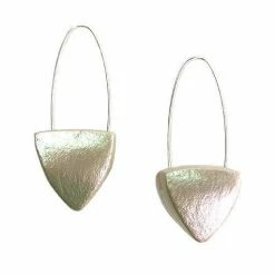 Keith Lewis Earrings: Pyramid Dangles Jewelry