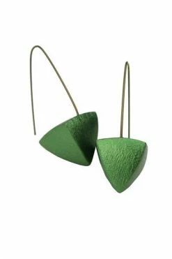 Keith Lewis Earrings: Pyramid Dangles Jewelry