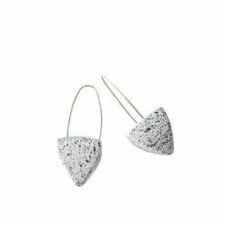 Keith Lewis Earrings: Pyramid Dangles Jewelry