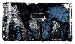 Kent Stetson Clutch: Silver Paillette Bags