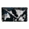 Kent Stetson Clutch: Silver Paillette Bags