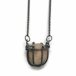 Lakestone Jewelry Basket Necklace