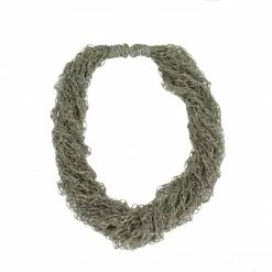Lara Knutson Nebula Gold Metallic: Short, Loose Knit Jewelry