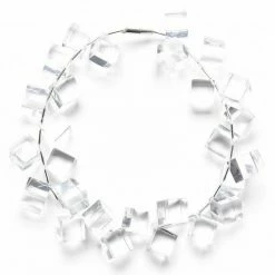 Laurent Guillot Cubes Necklace: Clear Jewelry