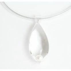 Laurent Guillot Perle Pendant: Clear