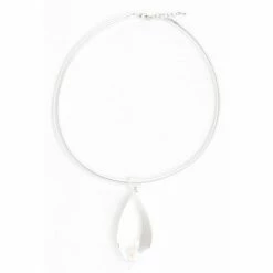 Laurent Guillot Perle Pendant: Clear