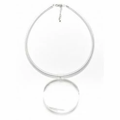 Laurent Guillot Sphere Pendant: Clear