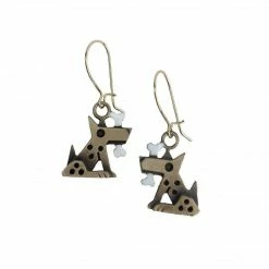 Chickenscratch Lil' Scratch Earrings: Fido Jewelry