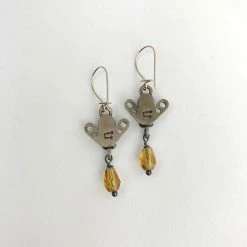 Chickenscratch Lil' Scratch Earrings: Honey Bee