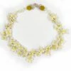 Jewelry Lynsey Walters Flower Confetti Necklace: Cream & Yellow 2 Jewelry Lynsey Walters Flower Confetti Necklace: Cream & Yellow