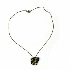 Made From Books: Arkansas Necklace Jewelry