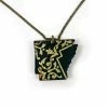 Made From Books: Arkansas Necklace Jewelry