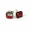 Collections Made From Books: Square Cufflinks