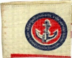 Wallets Malia Designs Wallet: Men's Recycled Cement Bifold