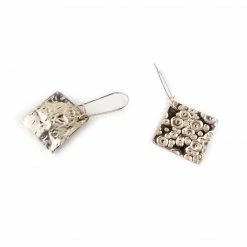 Mary Allison Earrings: Sterling Square Jewelry