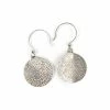 Mary Allison Earrings: Textured Disc 2 Mary Allison Earrings: Textured Disc