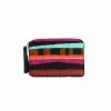 Bags Mercado Global Josefina Pouch: Orange Horizontal Stripe