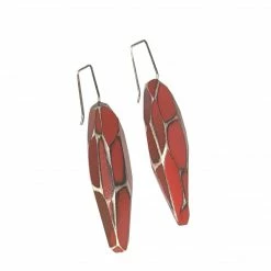 Morgan Hill Earrings: Red