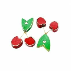 Morgan Hill Earrings: Super Duper Cherry
