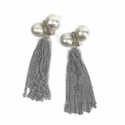 Moy Paris Clip-On Earrings: Fringe Jewelry