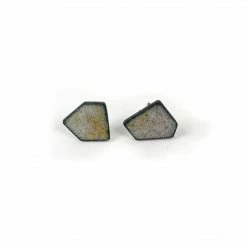 Myriad Of Mischief Geo Studs: Beige Jewelry