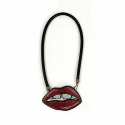 Myriad Of Mischief Necklace: Mega Lips Jewelry