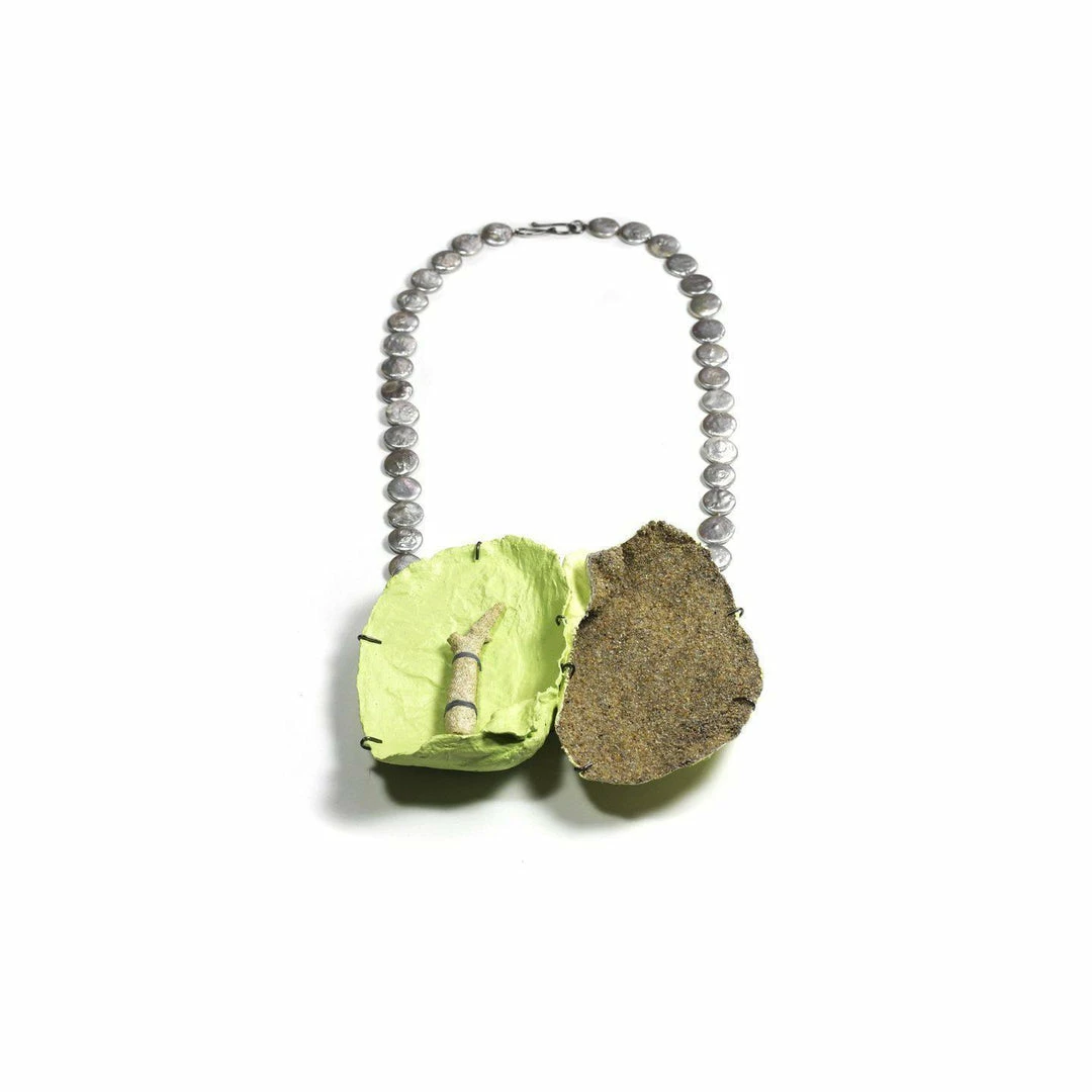 Myung Urso Necklace: Green Rezo Jewelry 3 Myung Urso Necklace: Green Rezo Jewelry
