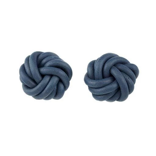 NEO Design Jewelry NEO Knotted Posts: Blue 4 NEO Design Jewelry NEO Knotted Posts: Blue