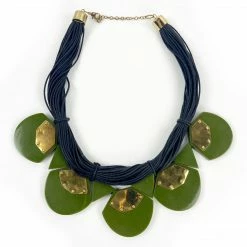 ESSE Purse Museum & Store Narratives Necklace: Olive