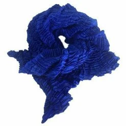 Nellie Rose Textiles Nellie Rose Silk Scarf: Bomaki Square, Cobalt Extras