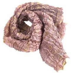 Nellie Rose Textiles Nellie Rose Silk Scarf: Chrysalis, Blush