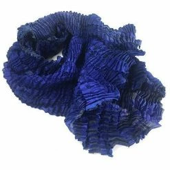 Nellie Rose Textiles Nellie Rose Silk Scarf: Chrysalis, Sapphire