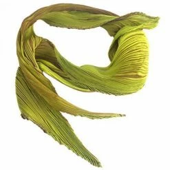 Nellie Rose Textiles Nellie Rose Silk Scarf: Petal S, Green Extras