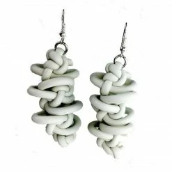 NEO Design Neo Earrings #10: White Jewelry