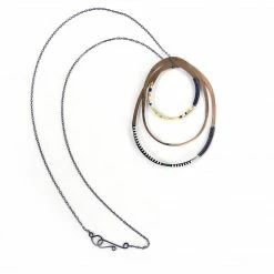 Olivia De Soria Necklace: Beaded Hoop